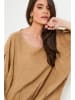 Rodier Lin Leinen-Bluse in Camel