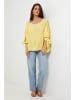 Rodier Lin Leinen-Bluse in Gelb
