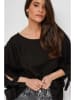 Rodier Lin Leinen-Bluse in Schwarz
