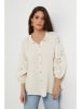 Rodier Lin Leinen-Bluse in Creme
