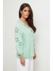 Rodier Lin Linnen blouse lichtgroen