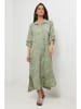 Rodier Lin Leinen-Kleid in Khaki