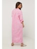Rodier Lin Leinen-Kleid in Rosa
