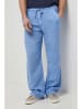 Rodier Lin Leinen-Hose in Hellblau