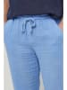 Rodier Lin Leinen-Hose in Hellblau