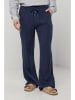 Rodier Lin Linnen broek donkerblauw