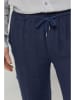 Rodier Lin Leinen-Hose in Dunkelblau