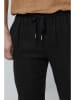 Rodier Lin Leinen-Hose in Schwarz