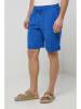 Rodier Lin Leinen-Shorts in Blau