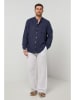 Rodier Lin Linnen blouse donkerblauw