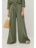 Rodier Lin Leinen-Hose in Khaki