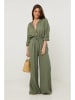 Rodier Lin Leinen-Hose in Khaki