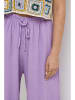 Rodier Lin Leinen-Hose in Lila