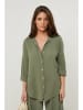 Rodier Lin Linnen blouse kaki