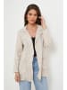 Rodier Lin Linnen blazer zandkleurig