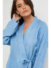 Rodier Lin Leinen-Cardigan in Hellblau
