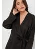 Rodier Lin Leinen-Cardigan in Schwarz