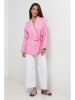 Rodier Lin Leinen-Cardigan in Rosa