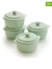 Brandt Mini formy (4 szt.) w kolorze zielonym do zapiekania - 250 ml