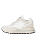 Pepe Jeans FOOTWEAR Skórzane sneakersy w kolorze beżowo-białym na koturnie
