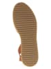 Pepe Jeans FOOTWEAR Leren sleehaksandalen lichtbruin/beige