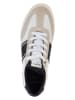 Pepe Jeans FOOTWEAR Skórzane sneakersy w kolorze biało-beżowym