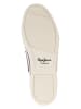 Pepe Jeans FOOTWEAR Leder-Sneakers in Weiß/ Beige