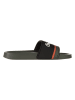Pepe Jeans FOOTWEAR Klapki w kolorze czarno-oliwkowym