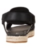 Pepe Jeans FOOTWEAR Leder-Sandalen in Schwarz