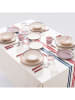 El Ganso 32tlg. Besteck-Set in Silber/ Rot
