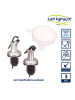 San ignacio 3-delige olietuitset zilverkleurig/zwart