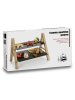 San ignacio Staand rek zwart/lichtbruin - (B)38 x (H)26 cm