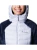 Columbia Hybridjacke "Powder Lite II" in Hellblau/ Dunkelblau