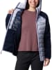 Columbia Hybridjacke "Powder Lite II" in Hellblau/ Dunkelblau