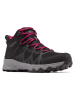 Columbia Trekkingboots "Peakfreak II Mid Outdry" in Anthrazit/ Schwarz/ Pink