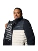 Columbia Doorgestikte bodywarmer "Powder Lite II" donkerblauw/wit