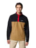 Columbia Bluza polarowa "Steens Mountain II" w kolorze czarno-jasnobrązowo-czerwonym