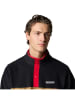 Columbia Fleece trui "Steens Mountain II" zwart/lichtbruin/rood