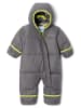 Columbia Kombinezon zimowy "Snuggly Bunny Bunting" w kolorze szaro-żółtym