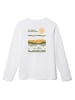 Columbia Longsleeve "Dobson Pass" in Weiß/ Bunt