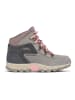 Columbia Leren boots "Youth Newton Ridge Amped" grijs/lichtroze