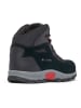 Columbia Leder-Boots "Youth Newton Ridge Amped" in Schwarz/ Rot