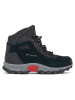 Columbia Leren boots "Youth Newton Ridge Amped" zwart/rood