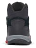 Columbia Leren boots "Youth Newton Ridge Amped" zwart/rood