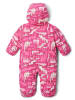 Columbia Kombinezon zimowy "Snuggly Bunny II Bunting" w kolorze różowo-kremowym