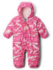 Columbia Kombinezon zimowy "Snuggly Bunny II Bunting" w kolorze różowo-kremowym