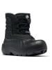 Columbia Boots "Youth Powderbug Snowlite Lace" in Schwarz
