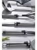 Bergner Spaghettilöffel "Expert" in Schwarz/ Silber - (L)32 cm