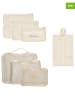 Charm 7er-Set: Reise-Organizer in Beige