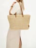 Beagles Strandtasche "Natural Life" in Natur - (B)46 x (H)35 x (T)12 cm